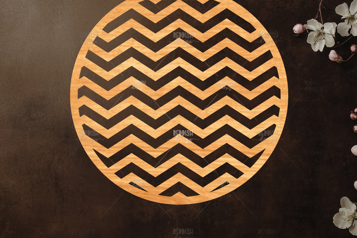 Σετ των 2 Intra απο ξύλο plywood 3mm-4mm πάχος – Στρογγυλή πινακίδα Δίασταση  20x20 cm INTRAFABR-121885653