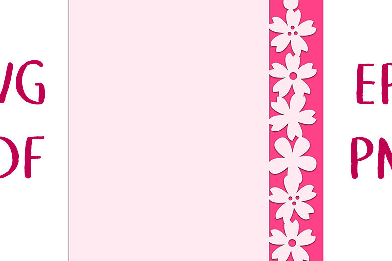 Σετ των 2 Intra απο ξύλο plywood 3mm-4mm πάχος – Sakura Cherry Blossom Edge Card Cut Δίασταση  20x20 cm INTRAFABR-26297889