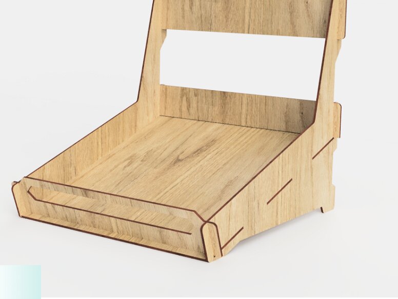 Σετ των 2 Intra απο ξύλο plywood 3mm-4mm πάχος – Αρχεία κοπής με λέιζερ δίσκος πωλήσεων Δίασταση  20x20 cm INTRAFABR-117190599