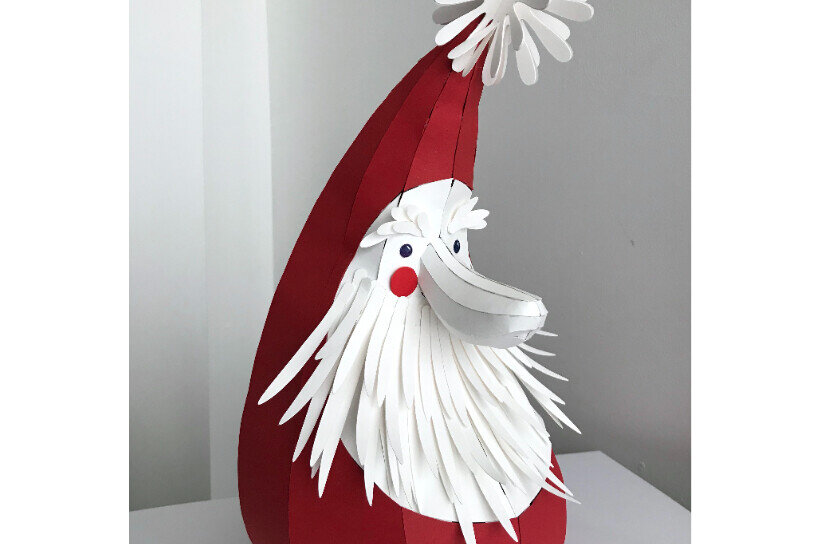 Σετ των 2 Intra απο ξύλο plywood 3mm-4mm πάχος – Άγιος Βασίλης Δίασταση  20x20 cm INTRAFABR-111216340