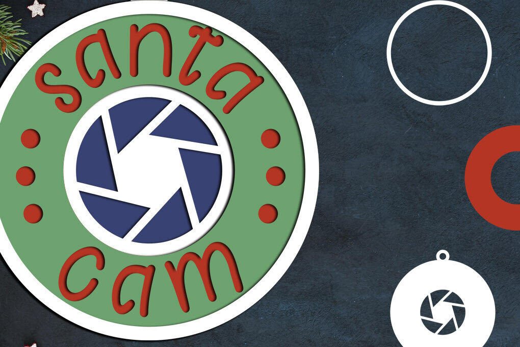 Σετ των 2 Intra απο ξύλο plywood 3mm-4mm πάχος – Santa Cam 3d Ornament, Christmas Δίασταση  20x20 cm INTRAFABR-82270581