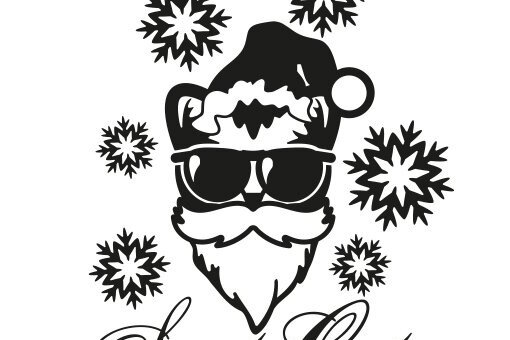 Σετ των 2 Intra απο ξύλο plywood 3mm-4mm πάχος – SANTA CAT Dxf Eps Pdf Png Δίασταση  20x20 cm INTRAFABR-57496053