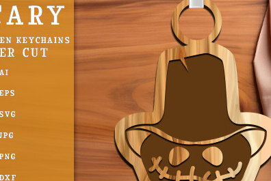 Σετ των 3 Intra απο ξύλο plywood 3mm-4mm πάχος – Τρομακτικά ξύλινα μπρελόκ με λέιζερ Δίασταση  5x5 cm INTRAFABR-98598142