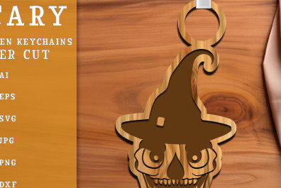 Σετ των 3 Intra απο ξύλο plywood 3mm-4mm πάχος – Τρομακτικά ξύλινα μπρελόκ με λέιζερ Δίασταση  5x5 cm INTRAFABR-98598119