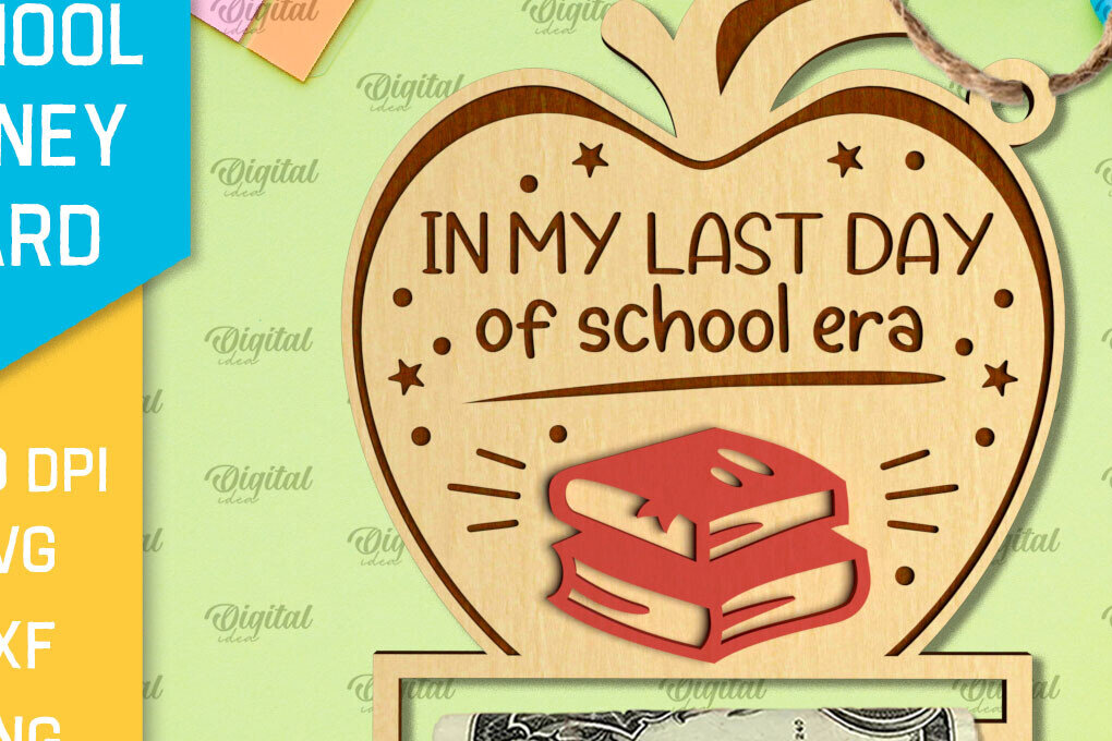 Σετ των 2 Intra απο ξύλο plywood 3mm-4mm πάχος – Σχολική Κάρτα Χρημάτων Δίασταση  20x20 cm INTRAFABR-96052675