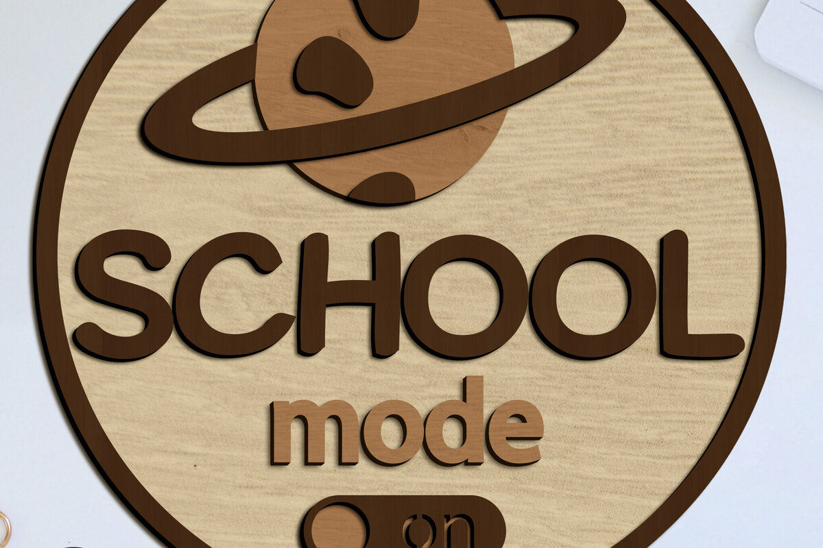 Intra απο ξύλο plywood 3mm-4mm πάχος – Διακοσμητικό πάνελ τοίχου σχολείου, κομμένο αρχείο Δίασταση  40x30 cm INTRAFABR-96105249