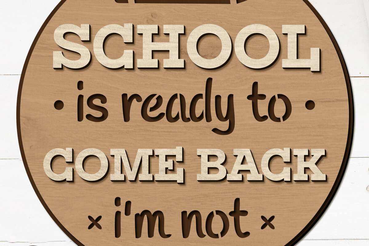 Σετ των 2 Intra απο ξύλο plywood 3mm-4mm πάχος – Αρχείο κοπής με λέιζερ σχολικού πίνακα τοίχου Δίασταση  40x30 cm INTRAFABR-96611076