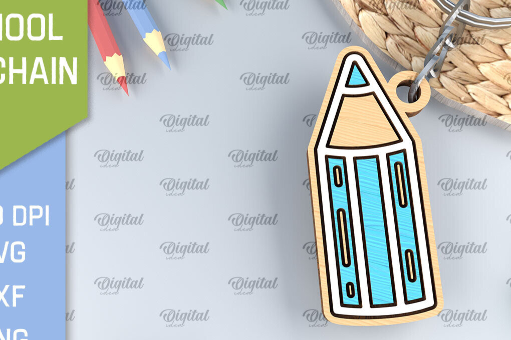 Σετ των 3 Intra απο ξύλο plywood 3mm-4mm πάχος – Σχολική Ξύλινη Μπρελόκ Κοπή Laser Δίασταση  5x5 cm INTRAFABR-96205668