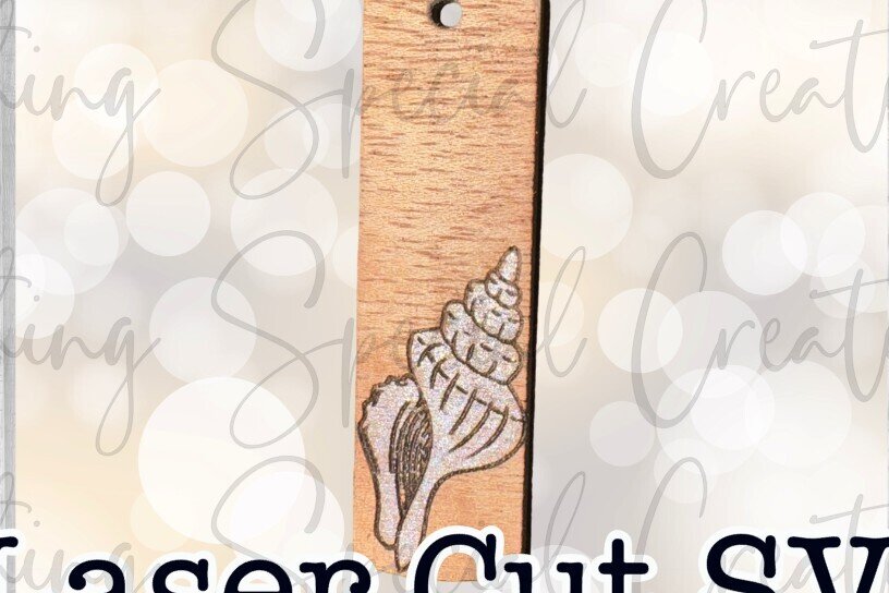 Σετ των 3 Intra απο ξύλο plywood 3mm-4mm πάχος – Sea Shell Bar Σκουλαρίκια Δίασταση  5x5 cm INTRAFABR-93908058