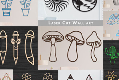 Intra απο ξύλο plywood 3mm-4mm πάχος – Σετ Πακέτο Wall Art Δίασταση  40x30 cm INTRAFABR-69957841