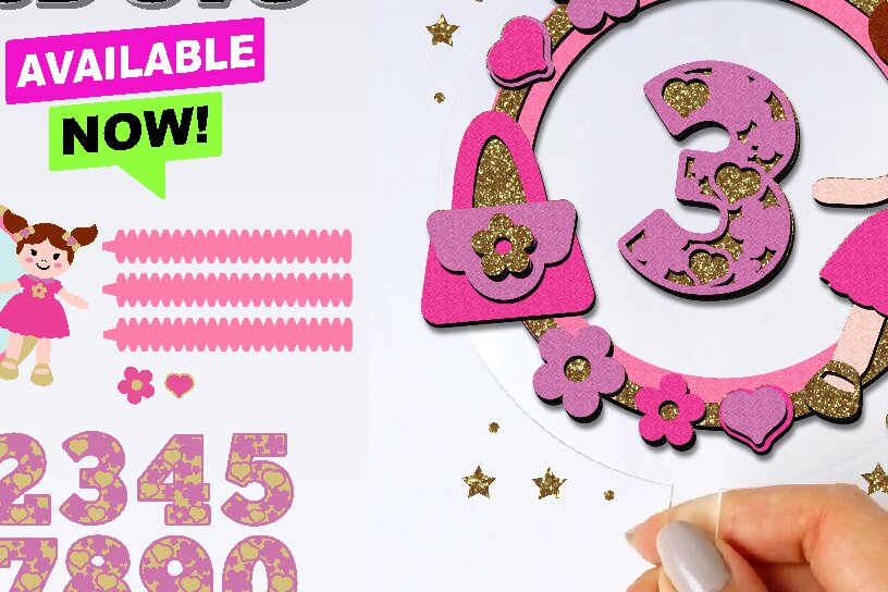 Σετ των 2 Intra απο ξύλο plywood 3mm-4mm πάχος – Shaker Cake Topper Baby Doll Δίασταση  20x20 cm INTRAFABR-79603085