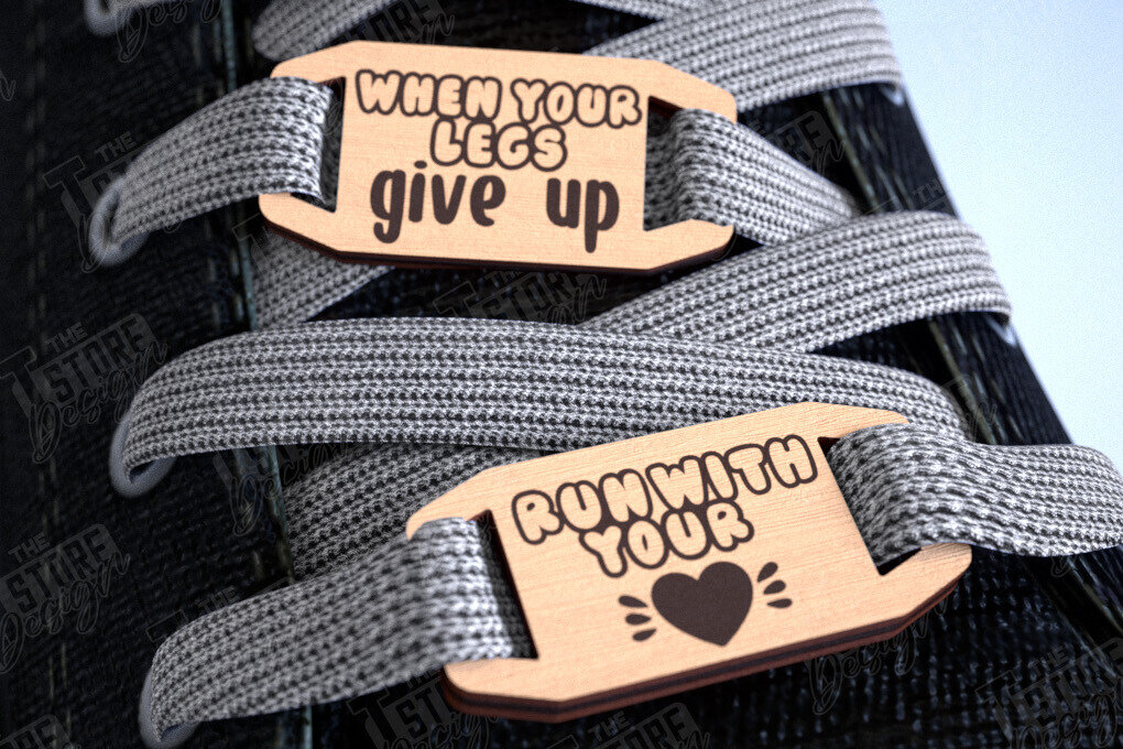 Σετ των 2 Intra απο ξύλο plywood 3mm-4mm πάχος – Γούρια με δαντέλα παπουτσιών | Αξεσουάρ παπουτσιών |CNC Δίασταση  20x20 cm INTRAFABR-113985966