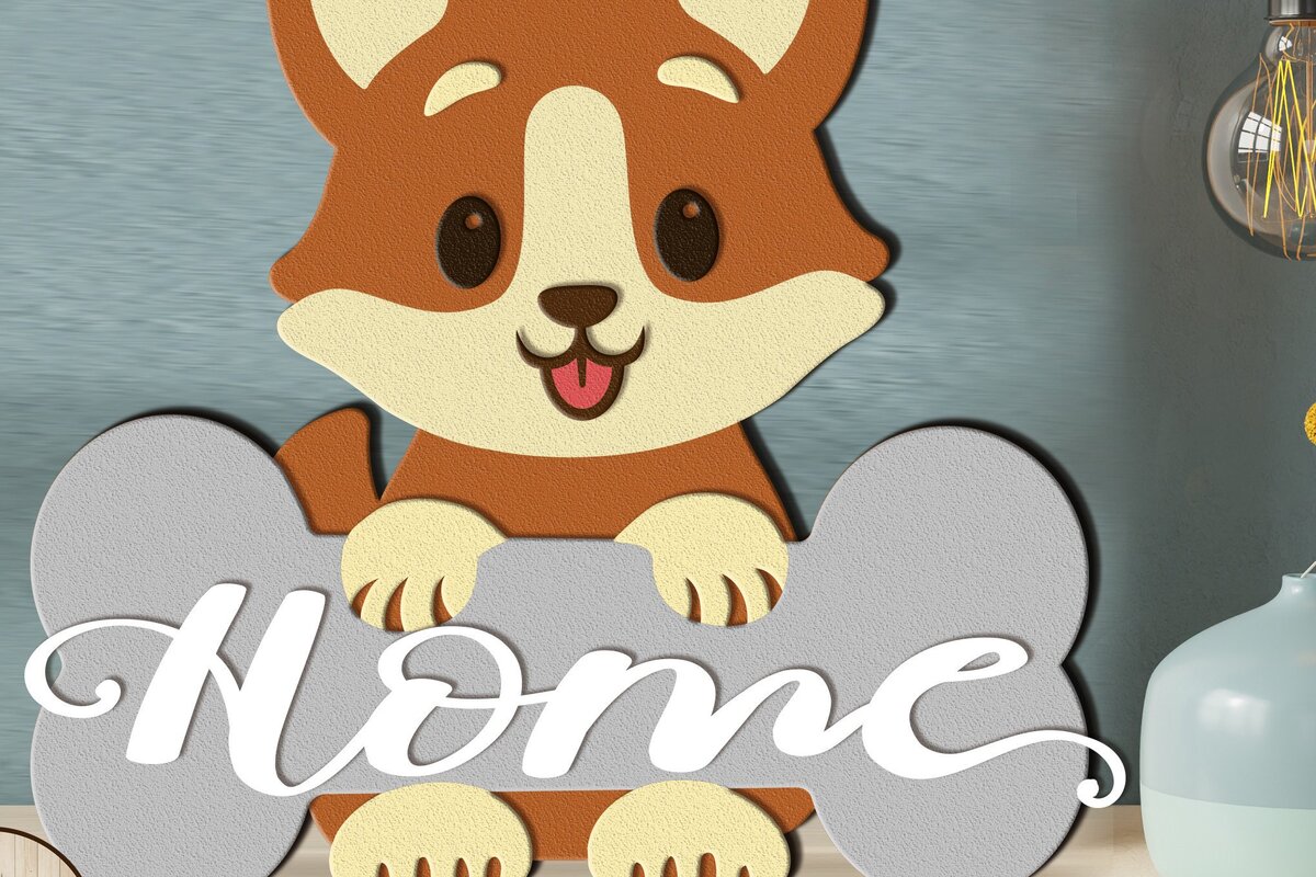 Σετ των 2 Intra απο ξύλο plywood 3mm-4mm πάχος – SIGN HOME Bundle Wood Δίασταση  40x30 cm INTRAFABR-34055223