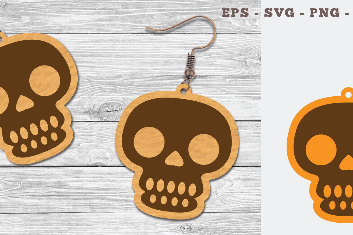 Σετ των 3 Intra απο ξύλο plywood 3mm-4mm πάχος – Σκουλαρίκια κοπής λέιζερ Skleton Δίασταση  5x5 cm INTRAFABR-107200720