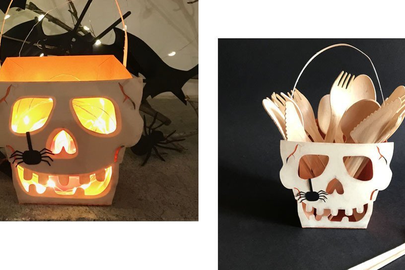 Σετ των 2 Intra απο ξύλο plywood 3mm-4mm πάχος – Κουτί κρανίου Δίασταση  20x20 cm INTRAFABR-41710838