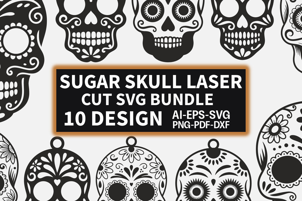 Σετ των 2 Intra απο ξύλο plywood 3mm-4mm πάχος – Skull Earrings Bundle 2 Δίασταση  5x5 cm INTRAFABR-122603279