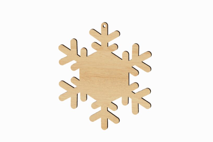 Intra απο ξύλο plywood 3mm-4mm πάχος – Αρχεία Snowflake Sign Cut Laser Δίασταση  40x30 cm INTRAFABR-117680226