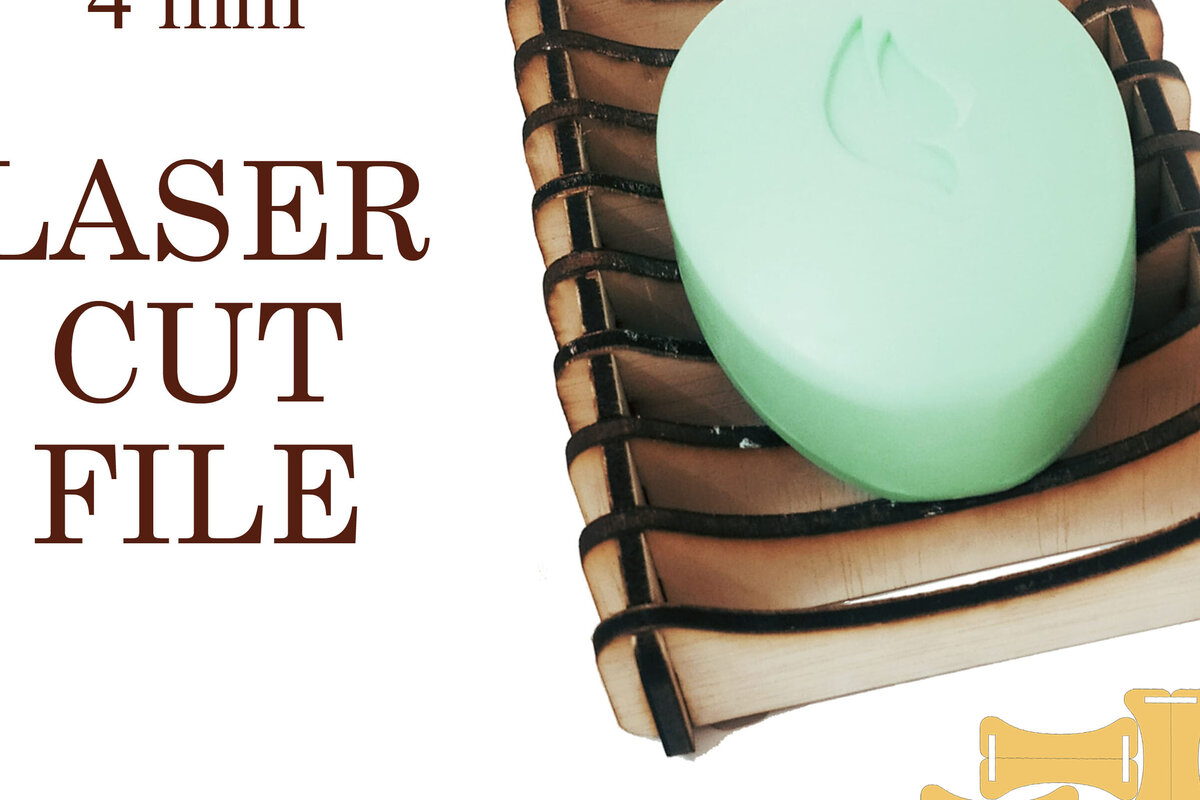 Σετ των 2 Intra απο ξύλο plywood 3mm-4mm πάχος – Σαπουνάκι, έτοιμο για. Δίασταση  20x20 cm INTRAFABR-108038534