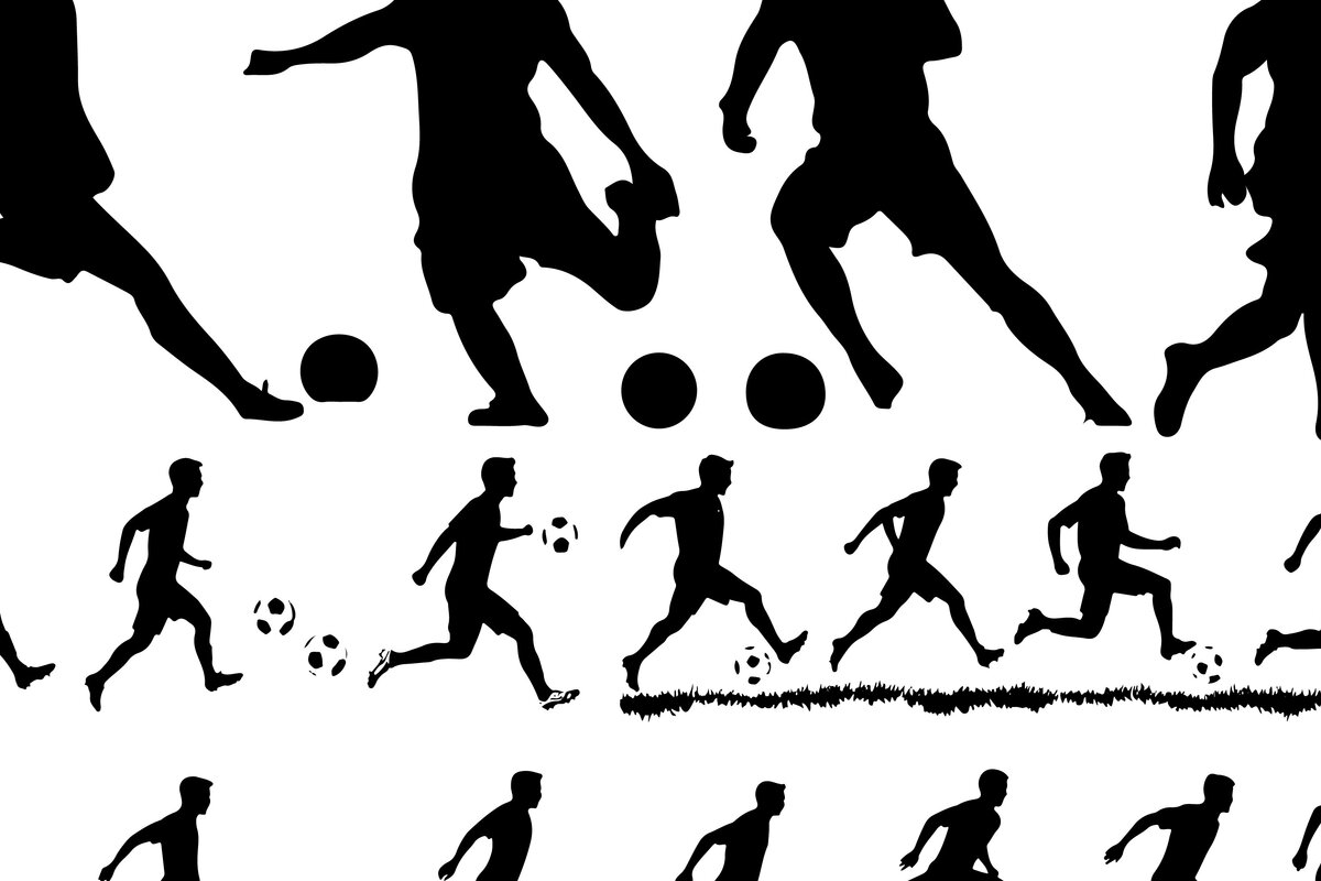 Σετ των 2 Intra απο ξύλο plywood 3mm-4mm πάχος – Πακέτο σιλουέτας ποδοσφαιριστή Δίασταση  20x20 cm INTRAFABR-116157167