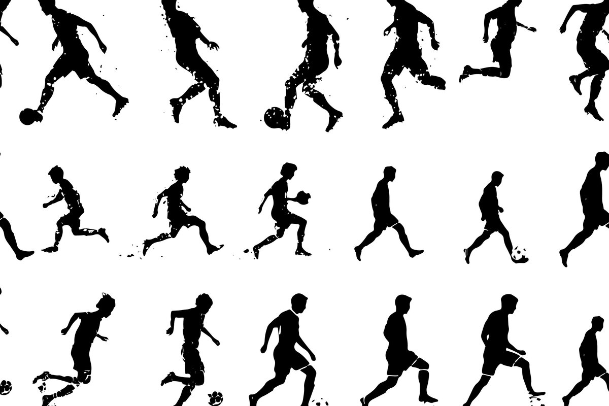 Σετ των 2 Intra απο ξύλο plywood 3mm-4mm πάχος – Πακέτο σιλουέτας ποδοσφαιριστή Δίασταση  20x20 cm INTRAFABR-116157279