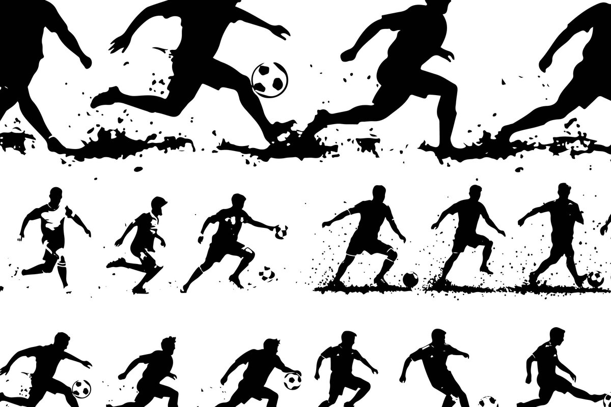 Σετ των 2 Intra απο ξύλο plywood 3mm-4mm πάχος – Πακέτο σιλουέτας ποδοσφαιριστή Δίασταση  20x20 cm INTRAFABR-116157411