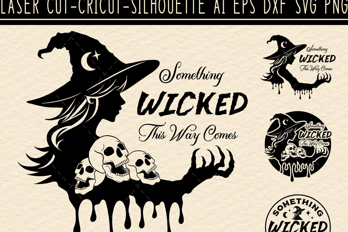 Σετ των 2 Intra απο ξύλο plywood 3mm-4mm πάχος – Κάτι κακό με αυτόν τον τρόπο έρχεται Δίασταση  20x20 cm INTRAFABR-79689506