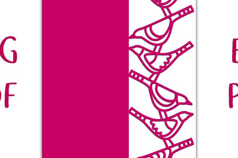 Σετ των 2 Intra απο ξύλο plywood 3mm-4mm πάχος – Song Birds Lace Edge Card Δίασταση  20x20 cm INTRAFABR-35012860