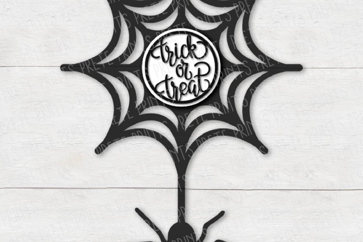 Σετ των 2 Intra απο ξύλο plywood 3mm-4mm πάχος – Πινακίδα πόρτας ιστού αράχνης Δίασταση  20x20 cm INTRAFABR-32403261