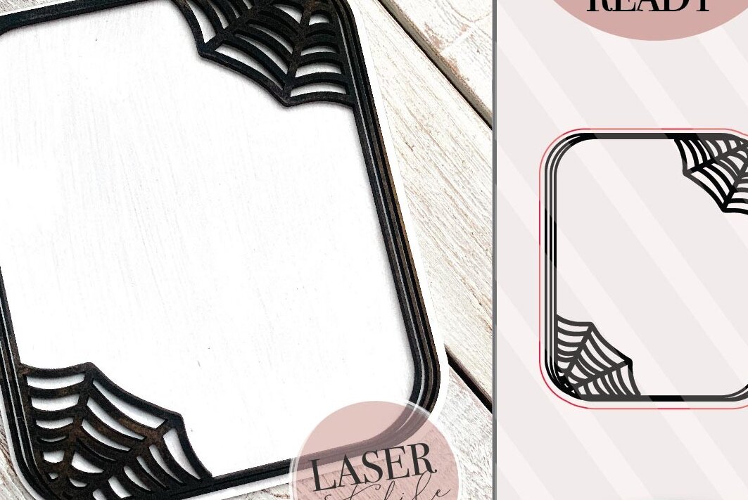 Intra απο ξύλο plywood 3mm-4mm πάχος – Spider Web Frame Δίασταση  45x45 cm INTRAFABR-72568683