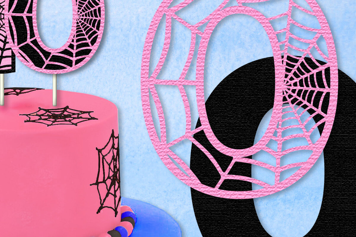 Σετ των 2 Intra απο ξύλο plywood 3mm-4mm πάχος – Spiderweb Number 0 Δίασταση  20x20 cm INTRAFABR-92481145