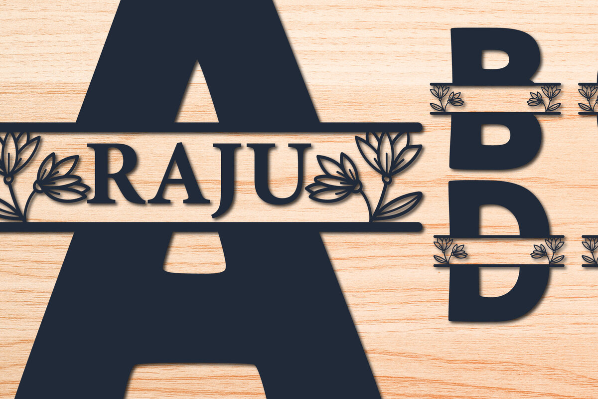 Σετ των 2 Intra απο ξύλο plywood 3mm-4mm πάχος – Διαχωρισμένα γράμματα a-Z, Πακέτο αλφαβήτου Δίασταση  20x20 cm INTRAFABR-29192350