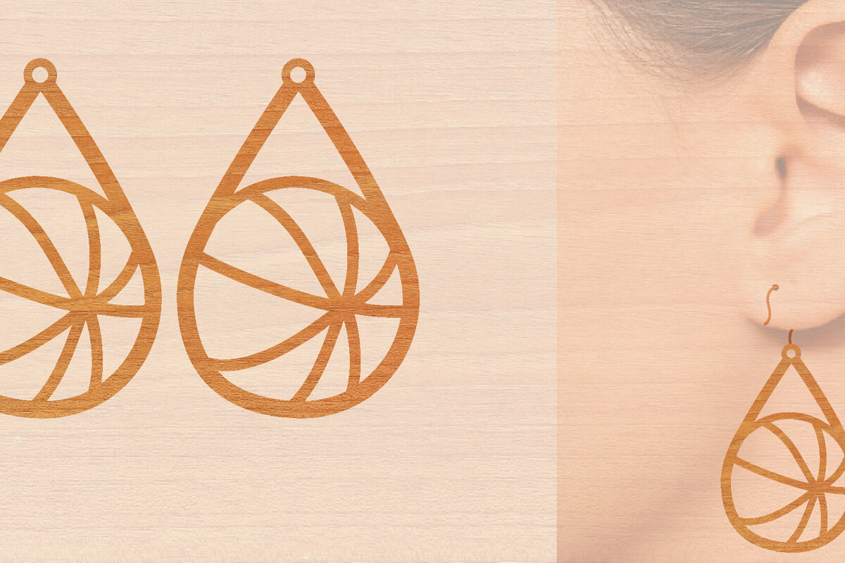 Σετ των 3 Intra απο ξύλο plywood 3mm-4mm πάχος – Αθλητικά Ξύλινα Σκουλαρίκια με Μπάλα Laser Δίασταση  5x5 cm INTRAFABR-97988198