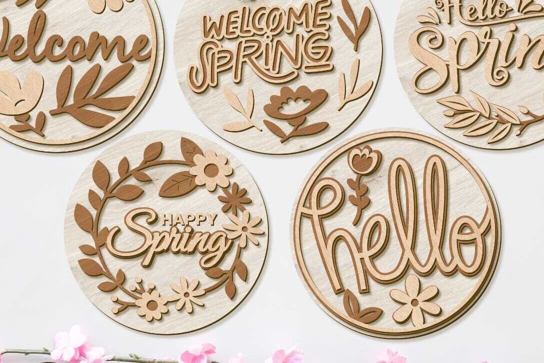 Intra απο ξύλο plywood 3mm-4mm πάχος – Σετ ελατηριωτών πάνελ τοίχου, αρχεία πολλαπλών επιπέδων Δίασταση  40x30 cm INTRAFABR-94124071