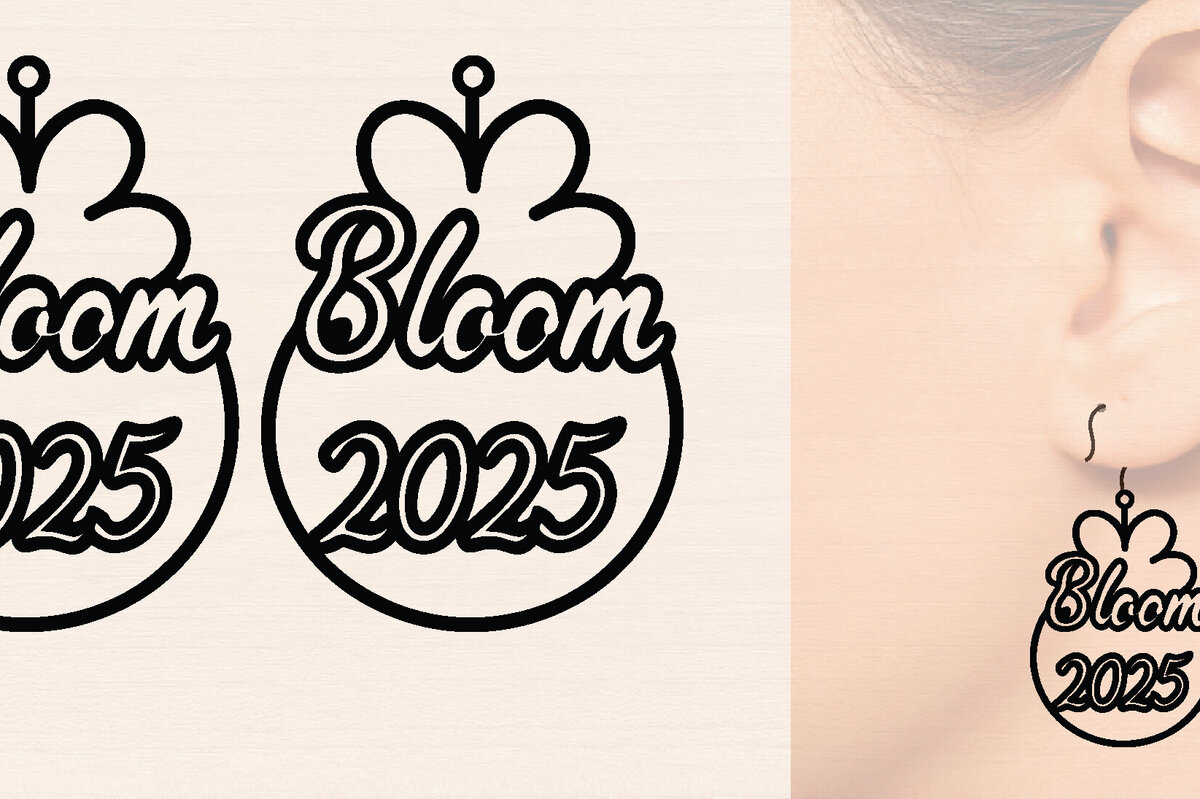 Σετ των 3 Intra απο ξύλο plywood 3mm-4mm πάχος – Ξύλινα σκουλαρίκια Spring Δίασταση  5x5 cm INTRAFABR-118635614