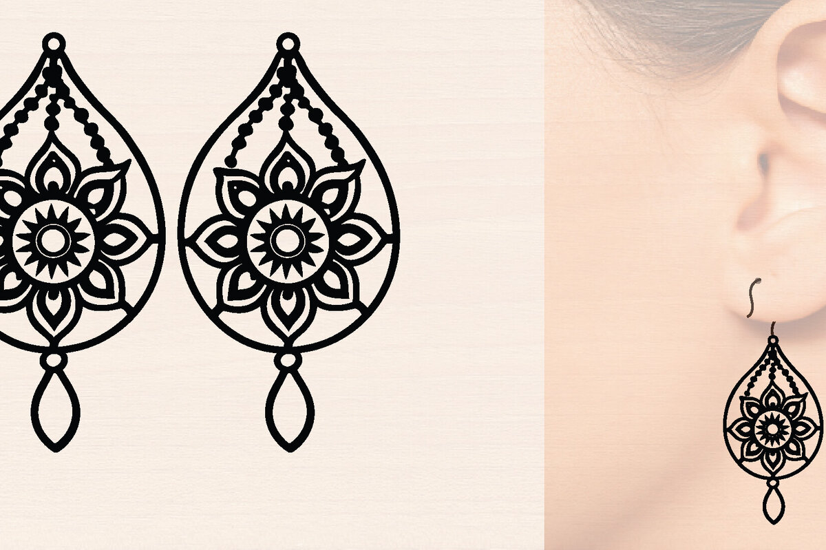 Σετ των 3 Intra απο ξύλο plywood 3mm-4mm πάχος – Ξύλινα σκουλαρίκια Spring Δίασταση  5x5 cm INTRAFABR-118635880