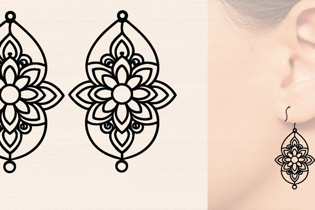 Σετ των 3 Intra απο ξύλο plywood 3mm-4mm πάχος – Ξύλινα σκουλαρίκια Spring Δίασταση  5x5 cm INTRAFABR-118635930