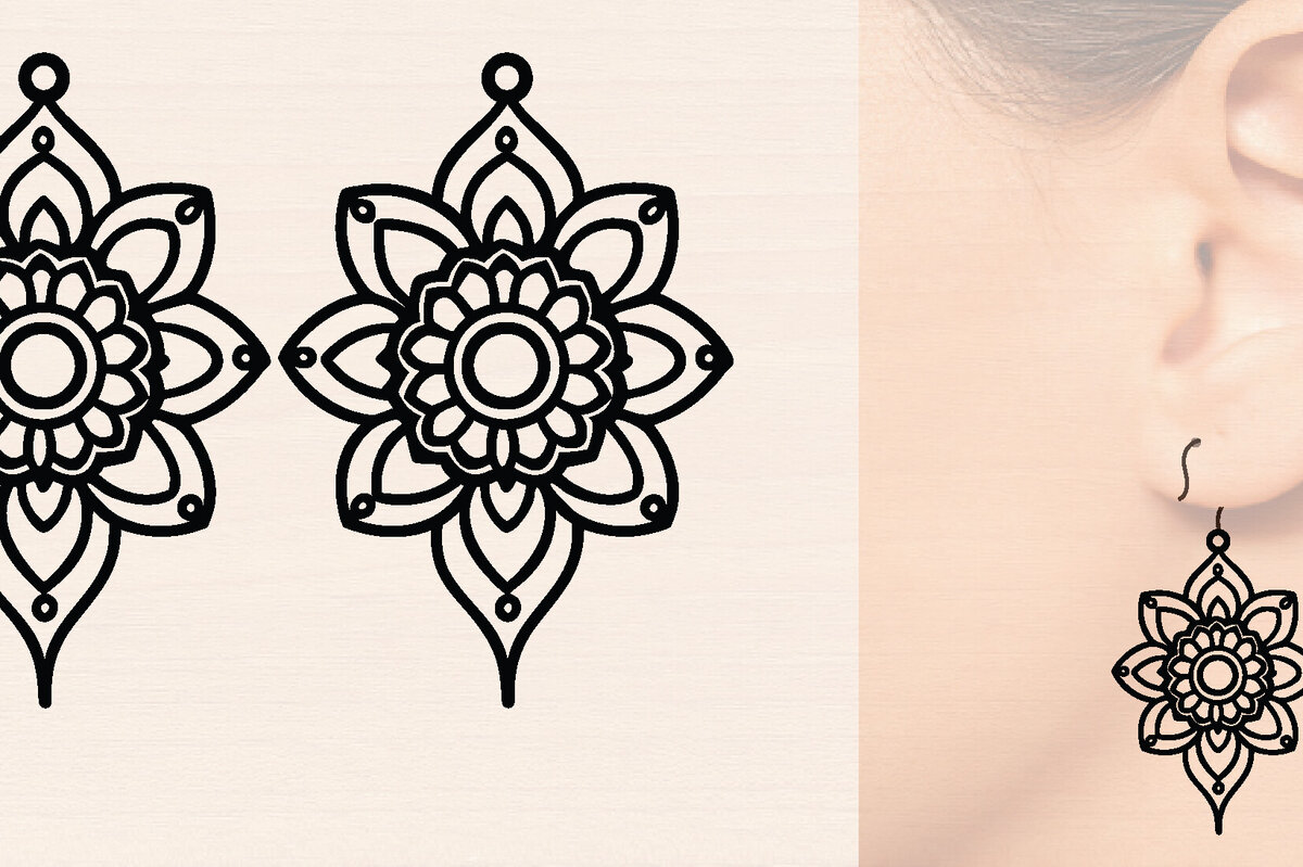 Σετ των 3 Intra απο ξύλο plywood 3mm-4mm πάχος – Ξύλινα σκουλαρίκια Spring Δίασταση  5x5 cm INTRAFABR-118635999