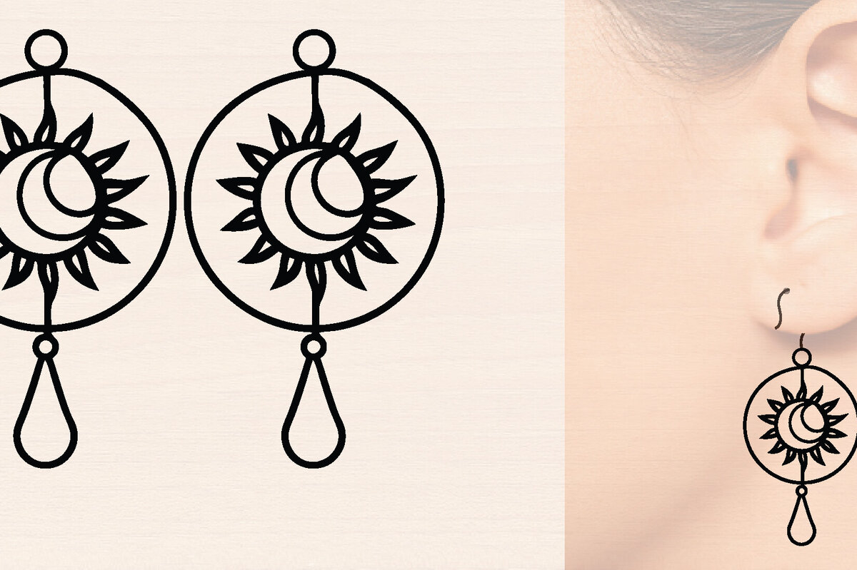 Σετ των 3 Intra απο ξύλο plywood 3mm-4mm πάχος – Ξύλινα σκουλαρίκια Spring Δίασταση  5x5 cm INTRAFABR-118636117