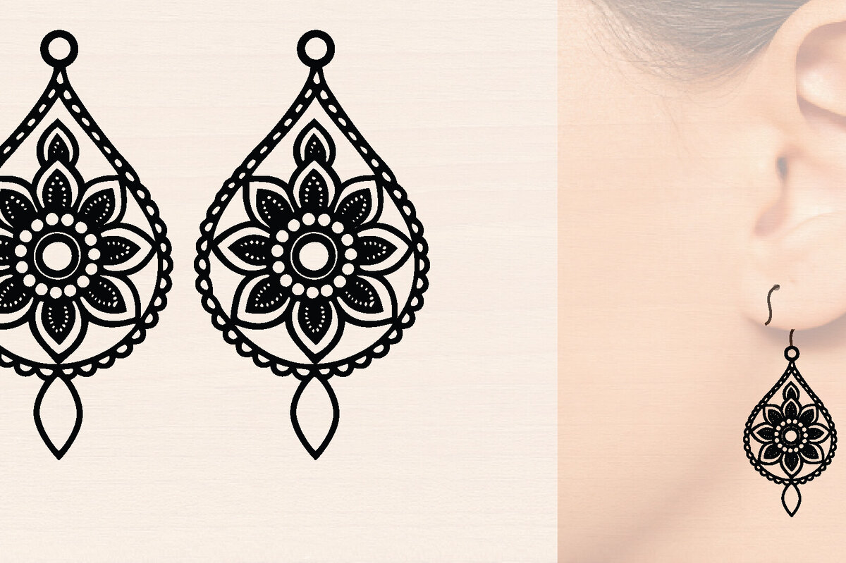 Σετ των 3 Intra απο ξύλο plywood 3mm-4mm πάχος – Ξύλινα σκουλαρίκια Spring Δίασταση  5x5 cm INTRAFABR-118636210