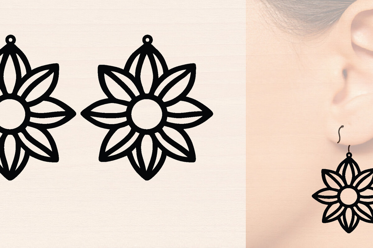 Σετ των 3 Intra απο ξύλο plywood 3mm-4mm πάχος – Ξύλινα σκουλαρίκια Spring Δίασταση  5x5 cm INTRAFABR-118635017