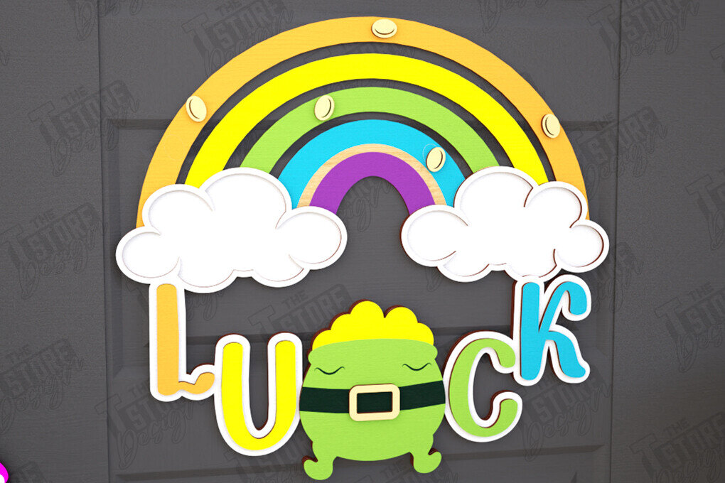 Intra απο ξύλο plywood 3mm-4mm πάχος – Σημάδια του Αγίου Πατρικίου | Διακόσμηση τοίχου Δίασταση  40x30 cm INTRAFABR-115373404