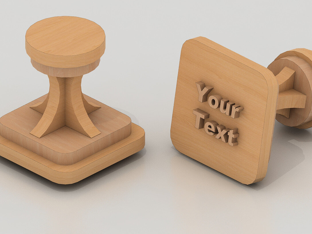 Σετ των 2 Intra απο ξύλο plywood 3mm-4mm πάχος –  λαβής σφραγίδας Αποκοπή με λέιζερ Αρχείο 146 Δίασταση  20x20 cm INTRAFABR-58474466