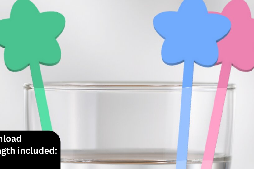 Σετ των 2 Intra απο ξύλο plywood 3mm-4mm πάχος – Star Drink Stirrer Files Δίασταση  20x20 cm INTRAFABR-118062941