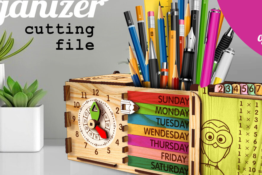 Σετ των 2 Intra απο ξύλο plywood 3mm-4mm πάχος – Οργάνωση πολλαπλασιασμού γραφικής ύλης Δίασταση  20x20 cm INTRAFABR-70969957