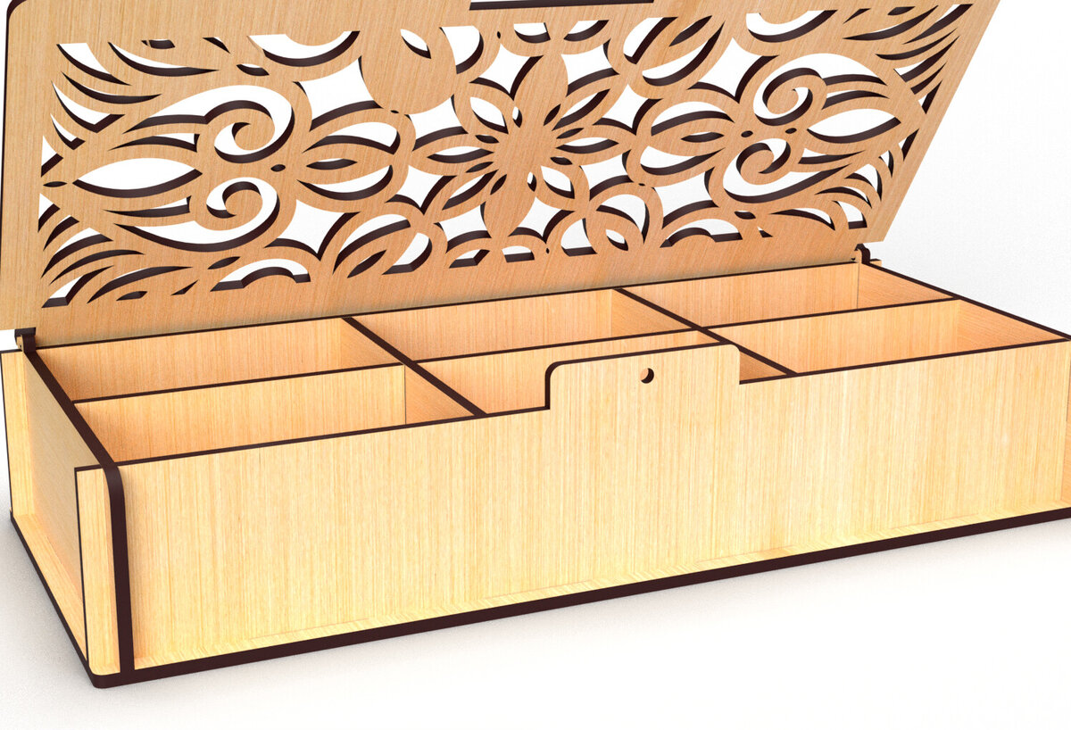 Σετ των 2 Intra απο ξύλο plywood 3mm-4mm πάχος – Πρότυπο Storage Box Αρχεία Cut Laser Δίασταση  20x20 cm INTRAFABR-81911111