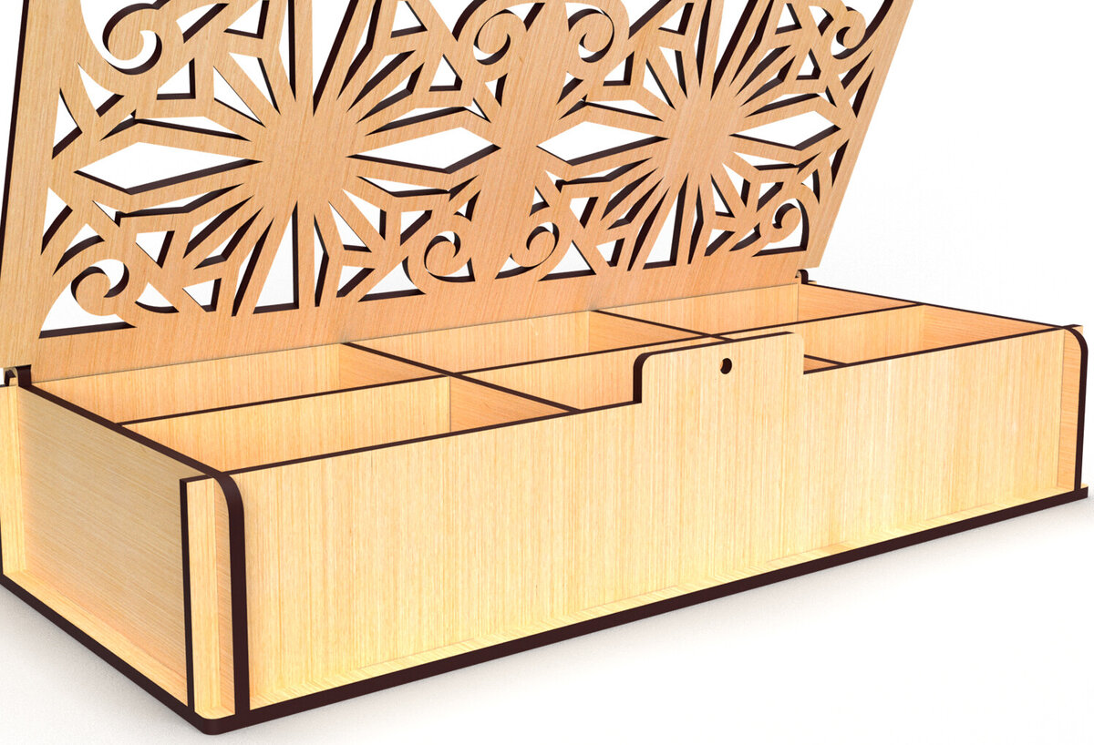 Σετ των 2 Intra απο ξύλο plywood 3mm-4mm πάχος – Πρότυπο Storage Box Αρχεία Cut Laser Δίασταση  20x20 cm INTRAFABR-81911122