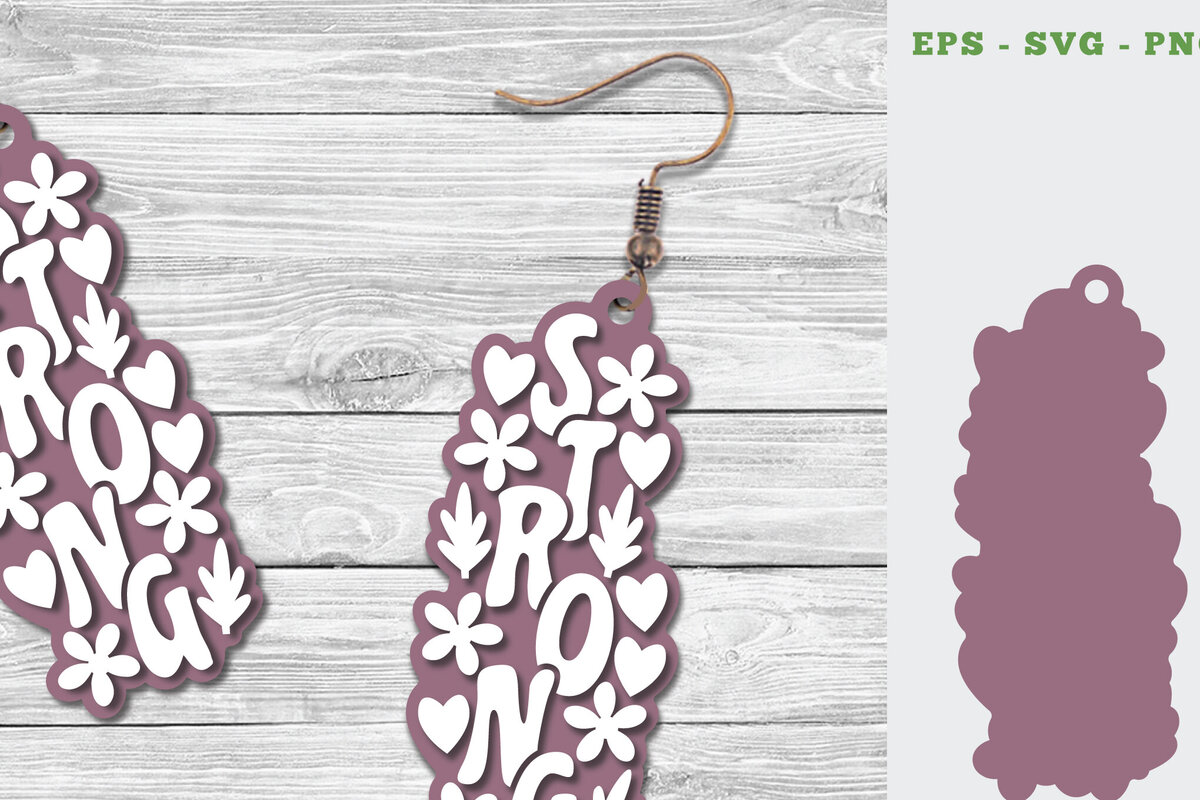 Σετ των 3 Intra απο ξύλο plywood 3mm-4mm πάχος – Δυνατά σκουλαρίκια κοπής με λέιζερ Δίασταση  5x5 cm INTRAFABR-111648271