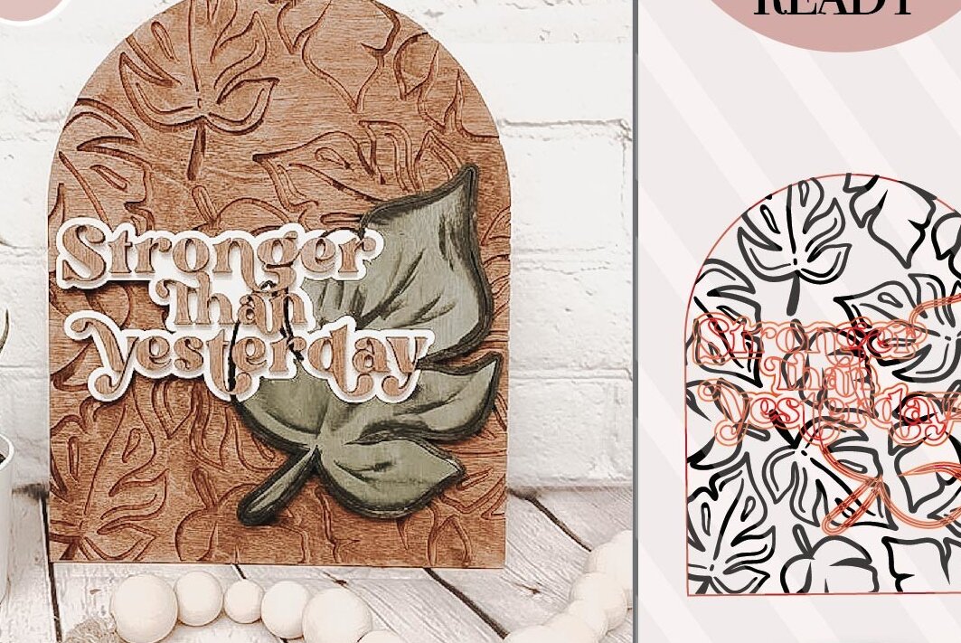 Σετ των 2 Intra απο ξύλο plywood 3mm-4mm πάχος – Ισχυρότερο από χθες το αρχείο κοπής με λέιζερ Δίασταση  20x20 cm INTRAFABR-72794327