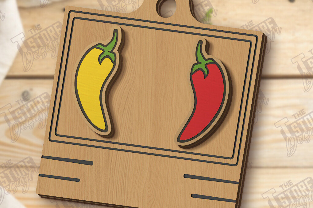 Σετ των 3 Intra απο ξύλο plywood 3mm-4mm πάχος – Καρφωτά σκουλαρίκια Λαχανικά Κοπή Laser | CNC Δίασταση  5x5 cm INTRAFABR-123039588