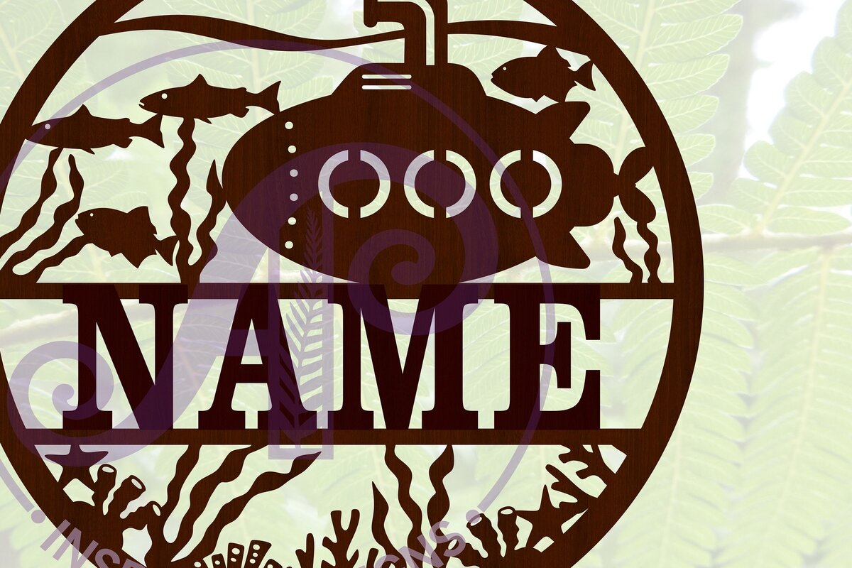 Intra απο ξύλο plywood 3mm-4mm πάχος – SVG Name Sign Δίασταση  40x30 cm INTRAFABR-67421943